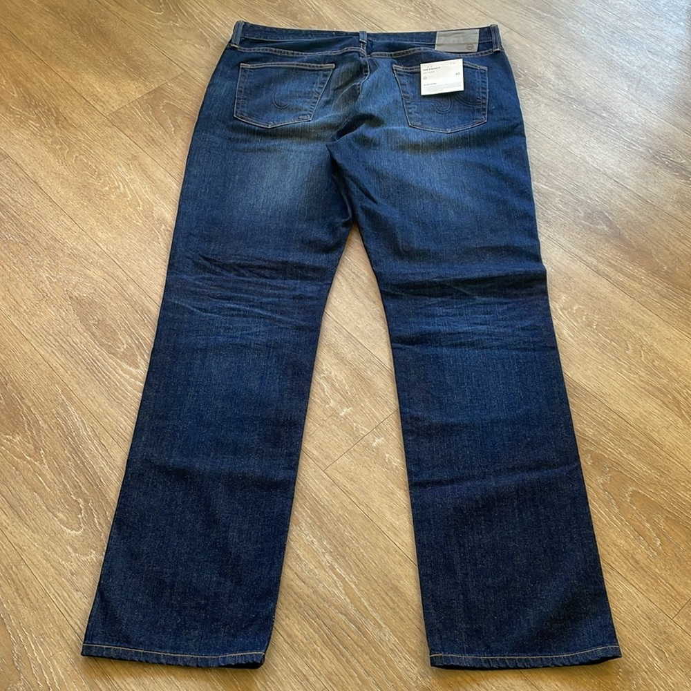 Ag Adriano Goldschmied Everett Slim Straight Jeans size 40X34.5 - Picture 3 of 9